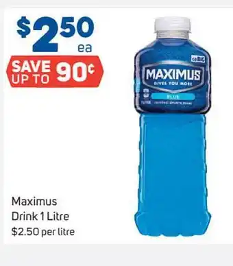 Foodland Maximus Drink offer