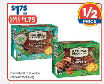 Foodland The Natural Cracker Co. Crackers offer