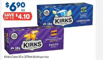 Foodland Kirks Cans offer