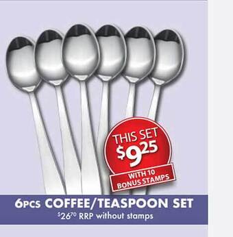 Foodland 6pcs Coffee-teaspoon Set offer