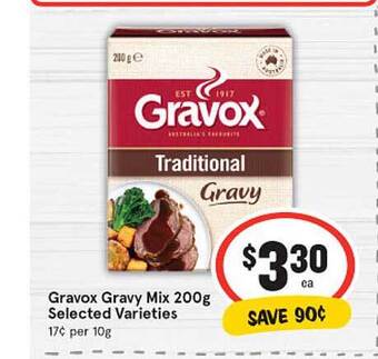 IGA Gravox Gravy Mix offer