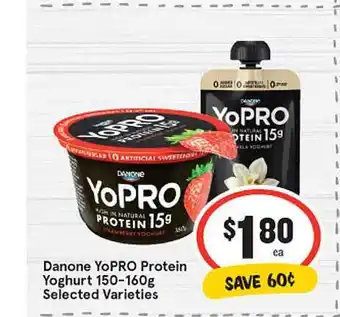 Danone Yopro Protein Yoghurt