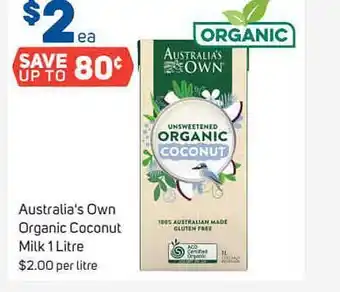Foodland Australia's Own Organic Coconut offer