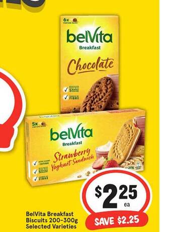 IGA Belvita Breakfast Biscuits offer
