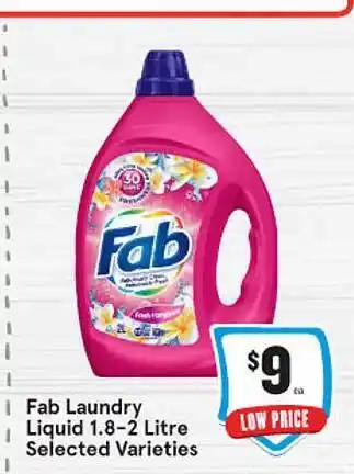 IGA Fab Laudry Liquid offer