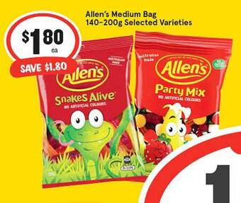 IGA Allen's Medium Bag offer