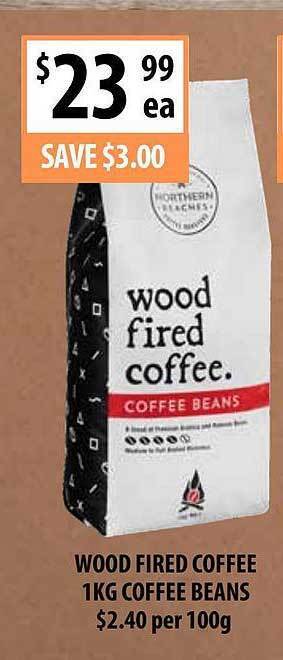 Wood Fired Coffee 1kg Coffee Beans