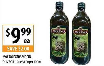 Supabarn Molino Extra Virgin Olive Oil offer