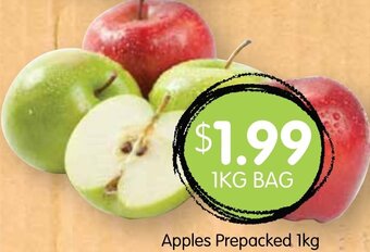 Spudshed Apples Prepacked 1kg offer