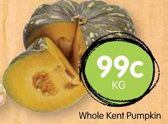 Spudshed Whole Kent Pumpkin offer