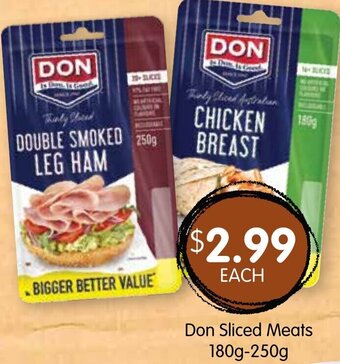 Spudshed Don Sliced Meats 180g-250g offer