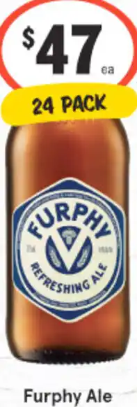 IGA Liquor Furphy Ale 24 Pack offer