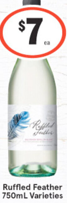 IGA Liquor Ruffled Feather 750ml Varieties offer