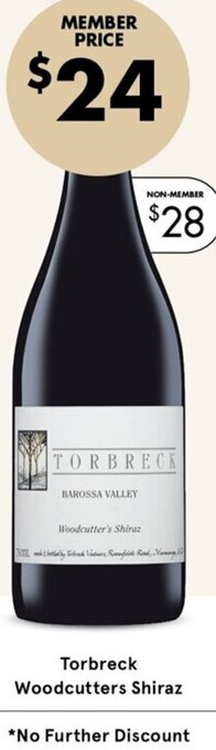 Vintage Cellars Torbreck Woodcutters Shiraz offer