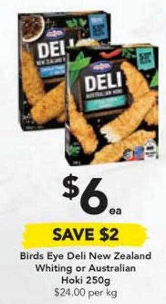 Drakes Birds Eye Deli New Zealand Whiting Or Australian Hoki offer