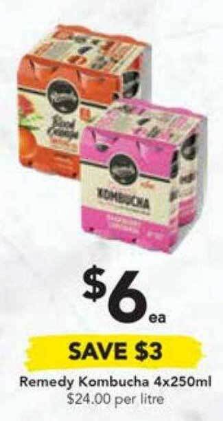 Drakes Remedy Kombucha offer