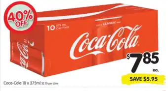 Coca-Cola 10x375ml