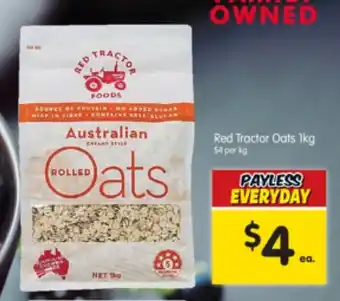 Red Tractor Oats 1kg