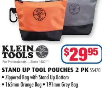 Toolmart Stand Up Tool Pouches 2 PK offer