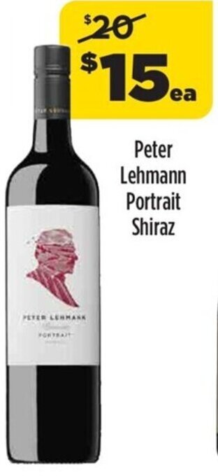 Liquorland Peter Lehmann Portrait shiraz offer