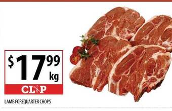 Supabarn Lamb Forequarter Chops offer