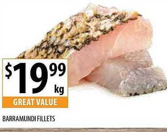 Supabarn Barramundi Fillets offer