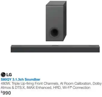 Videopro LG S80QY 3.1.3ch Soundbar offer
