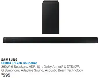 Videopro Samsung Q600B 3.1.2ch Soundbar offer