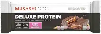 Musashi Deluxe Protein Rocky Road Bar, 60g