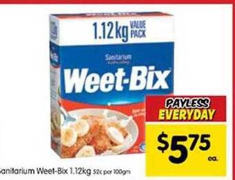 Spar Sanitarium Weetbix offer