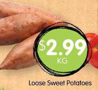 Spudshed Loose Sweet Potatoes offer