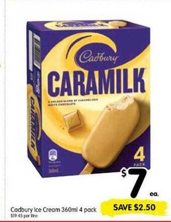 Spar Cadbury Ice Cream offer
