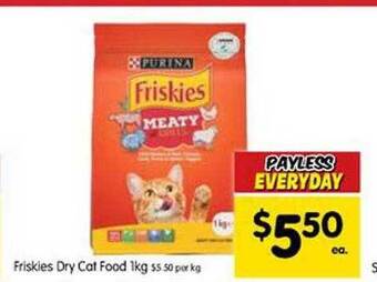 Friskies Dry Cat Food