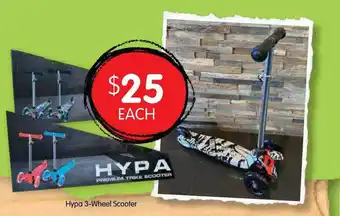 Spudshed Hypa 3wheel Scooter offer