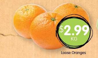 Spudshed Loose Oranges offer