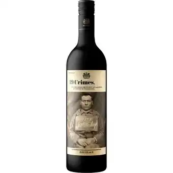 19 Crimes Shiraz 750mL