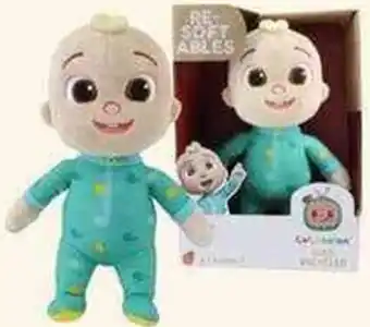 BIG W Re-Softables Cocomelon 10-Inch Plush Toys 198768 offer