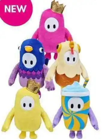 BIG W Fall Guys Assorted Small Plush Toys 20cm 205656 offer