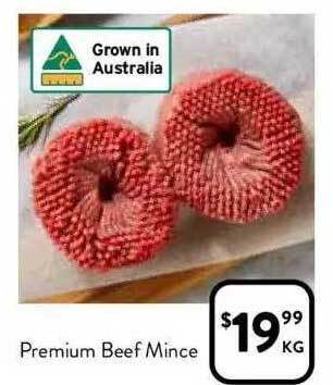 Foodworks Premium Beef Mince offer