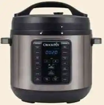 BIG W Crockpot Express Crock Multi Cooker XL 7.6-Litre Steam,Brown, Saute, Simmer and Boil Pressure Cooking. 134213 offer