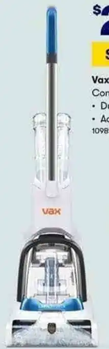 BIG W Vax Compact Power Shampooer 109852 offer