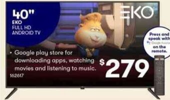 BIG W 40" EKO Full HD Anroid TV 162617 offer