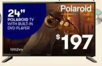 BIG W 24" Polaroid TV With Built-In DVD Player 199244 offer
