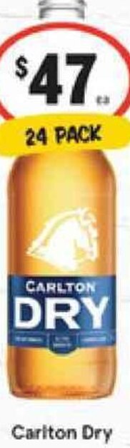 IGA Carlton Dry 24 Pack offer