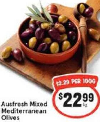 IGA Ausfresh Mixed Mediterranean Olives offer