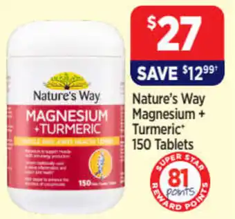 Magnesium + Turmeric 150 Tablets