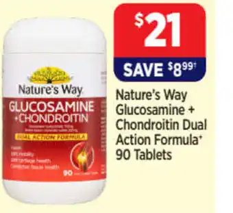 Star Discount Chemist Glucosamine + Chondroitin Dual Action Formula 90 Tablets offer