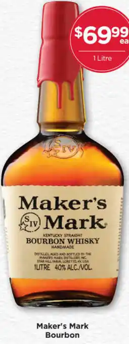 Maker's Mark Bourbon 1 Litre