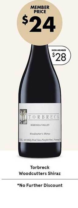 Vintage Cellars Torbreck Woodcutters Shiraz offer