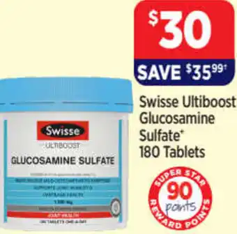 Star Discount Chemist Glucosamine Sulfate 180 Tablets offer